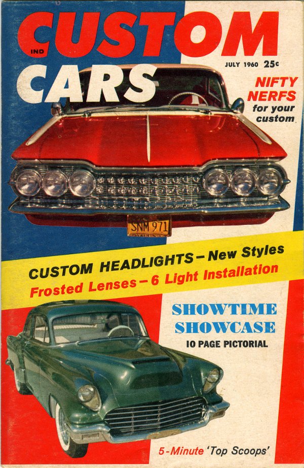 Custom Cars July 1960 - Kustomrama